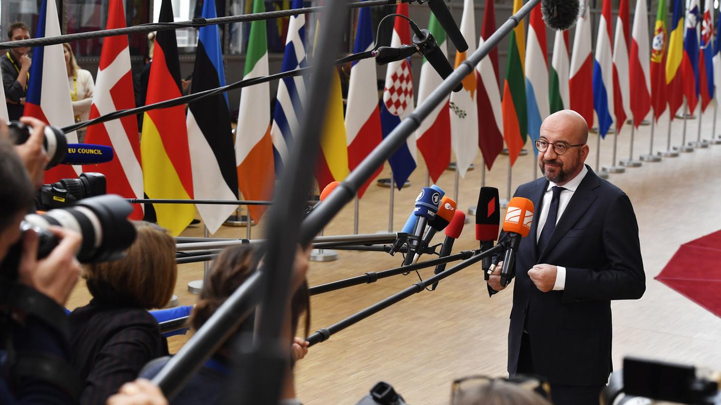 L'annuncio è stato fatto dal presidente del Consiglio europeo, Charles Michel
