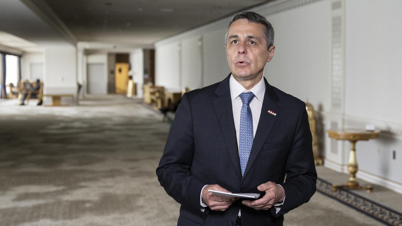 Il presidente della Confederazione era stato anche a giugno a New York per l'elezione nel Consiglio di sicurezza ONU
