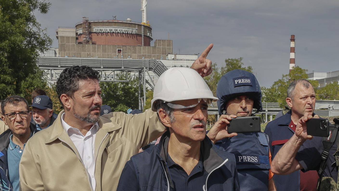 La missione alla centrale guidata da direttore dell'AIEA