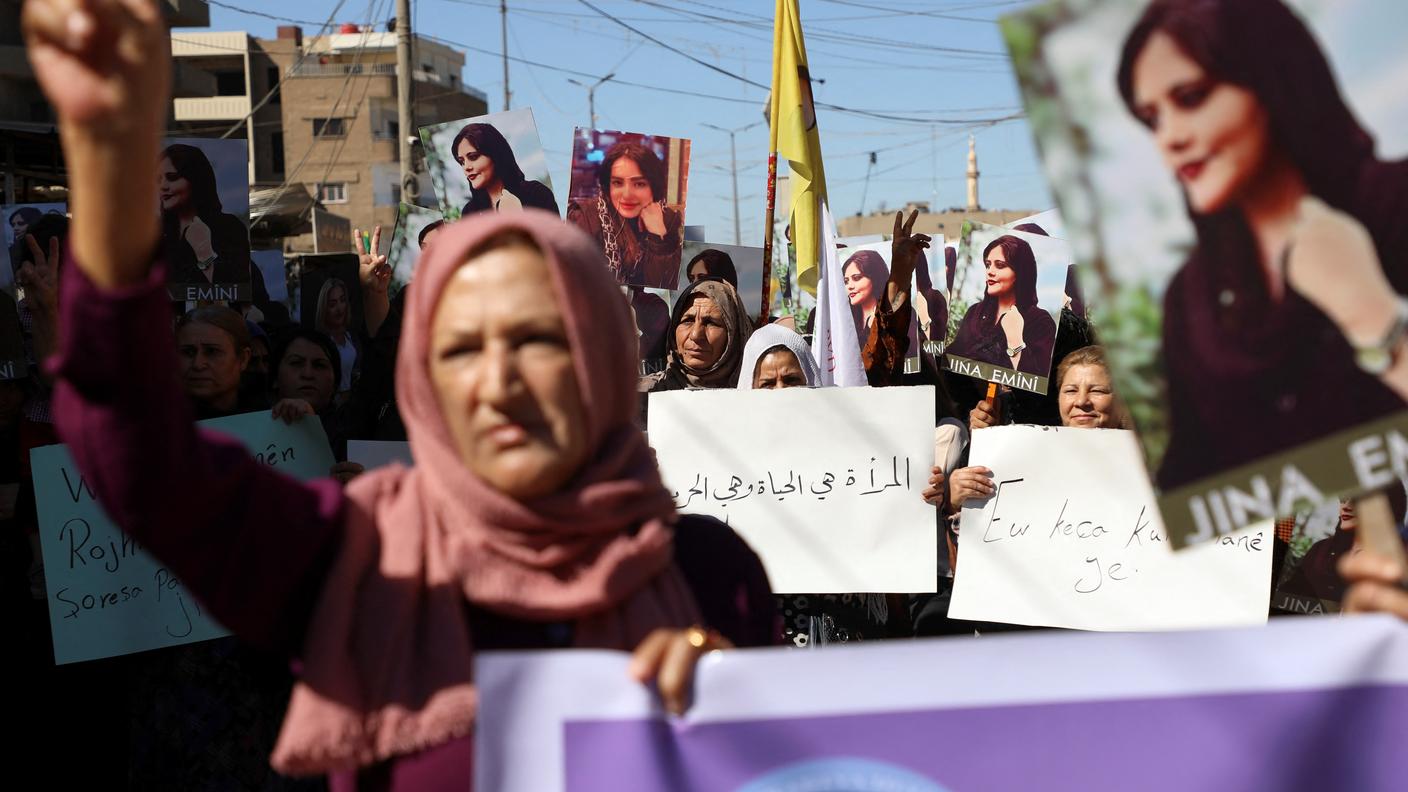 Proteste in Iran, nella città di Qamishli controllata dai curdi