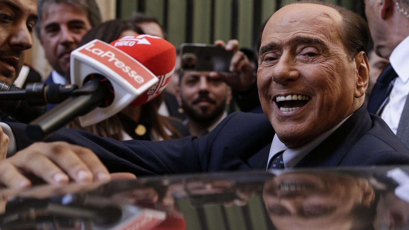 Silvio Berlusconi parla a ruota libera
