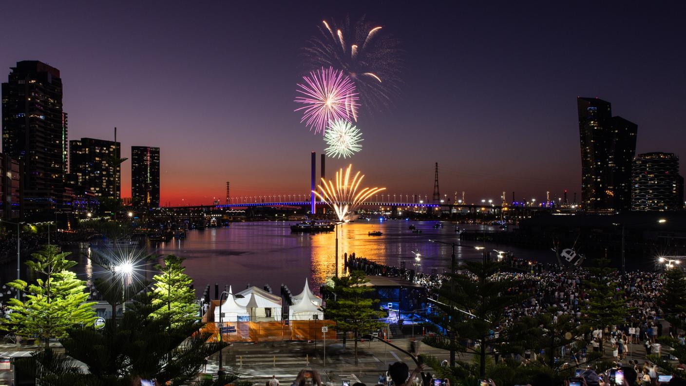 Festeggiamenti anche a Melbourne