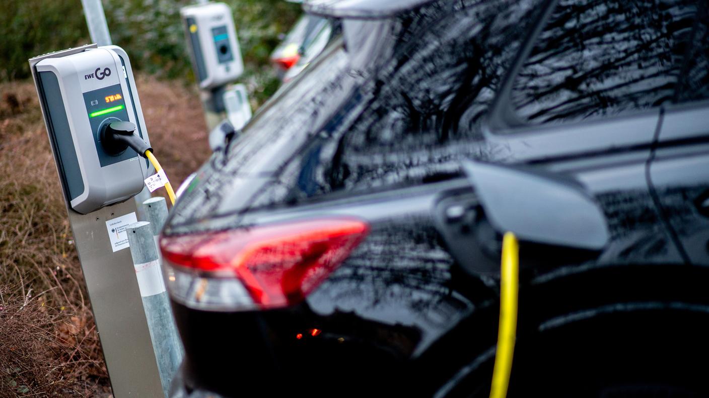 Un modello di Audi elettrica