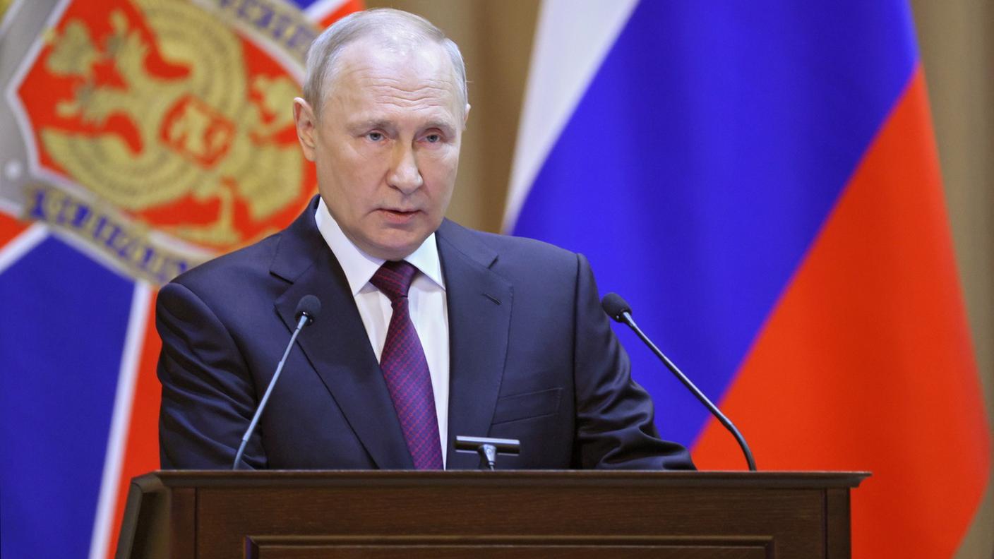 Il presidente russo Vladimir Putin
