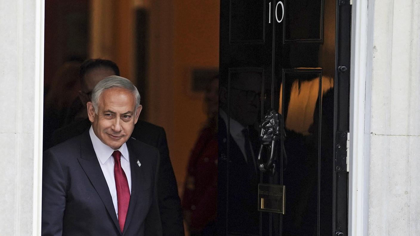 Il primo ministro Benjamin Netanyahu