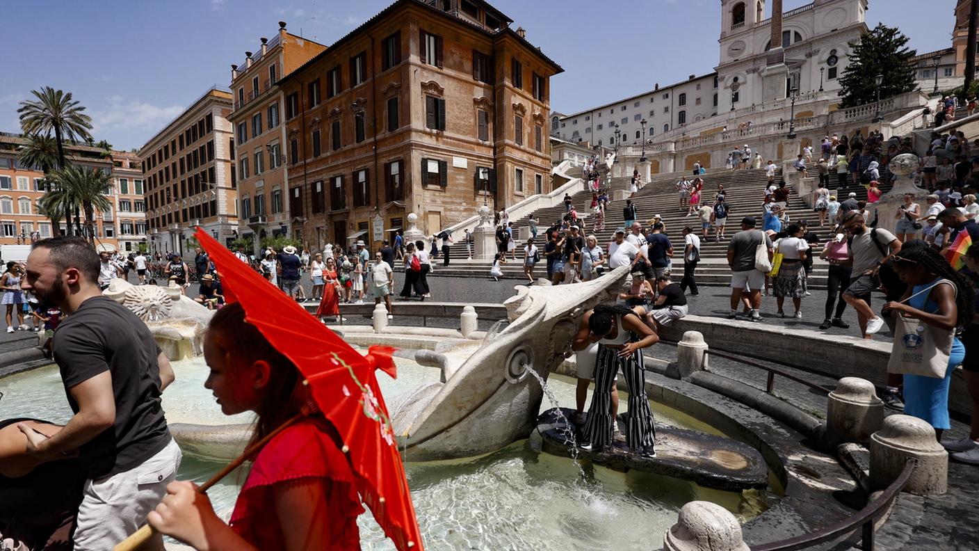 Piazza di Spagna a Roma