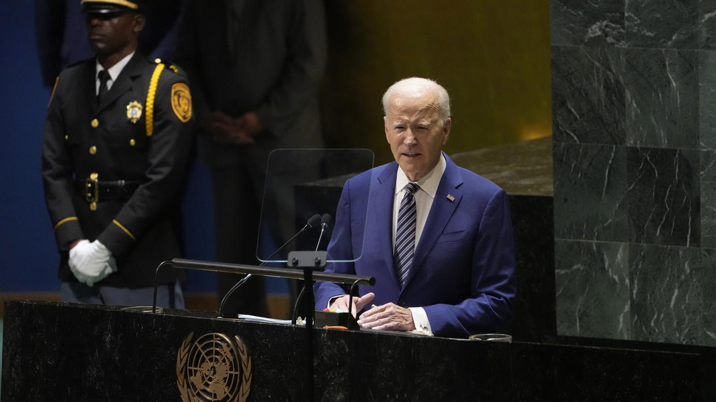 Il presidente statunitense Joe Biden
