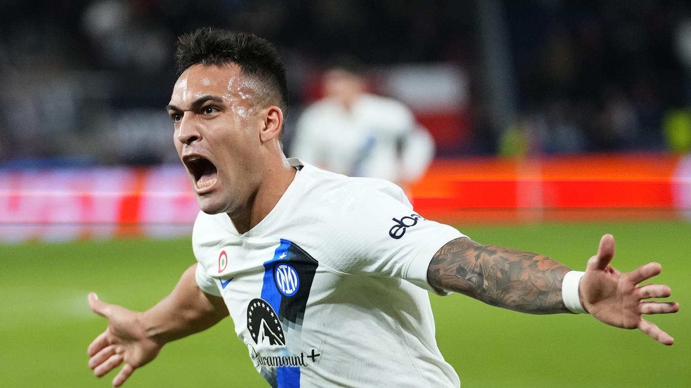 Lautaro autore del gol partita