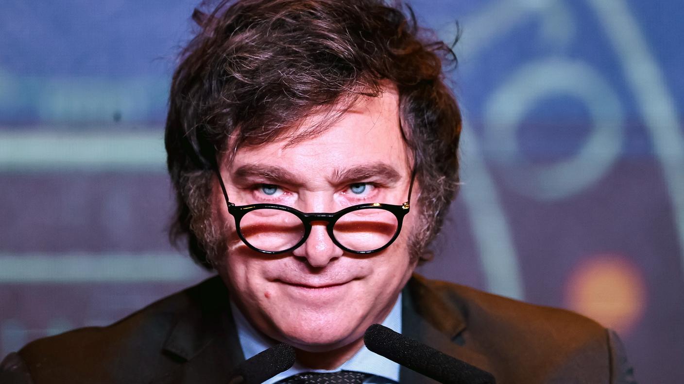 Il presidente argentino Javier Milei