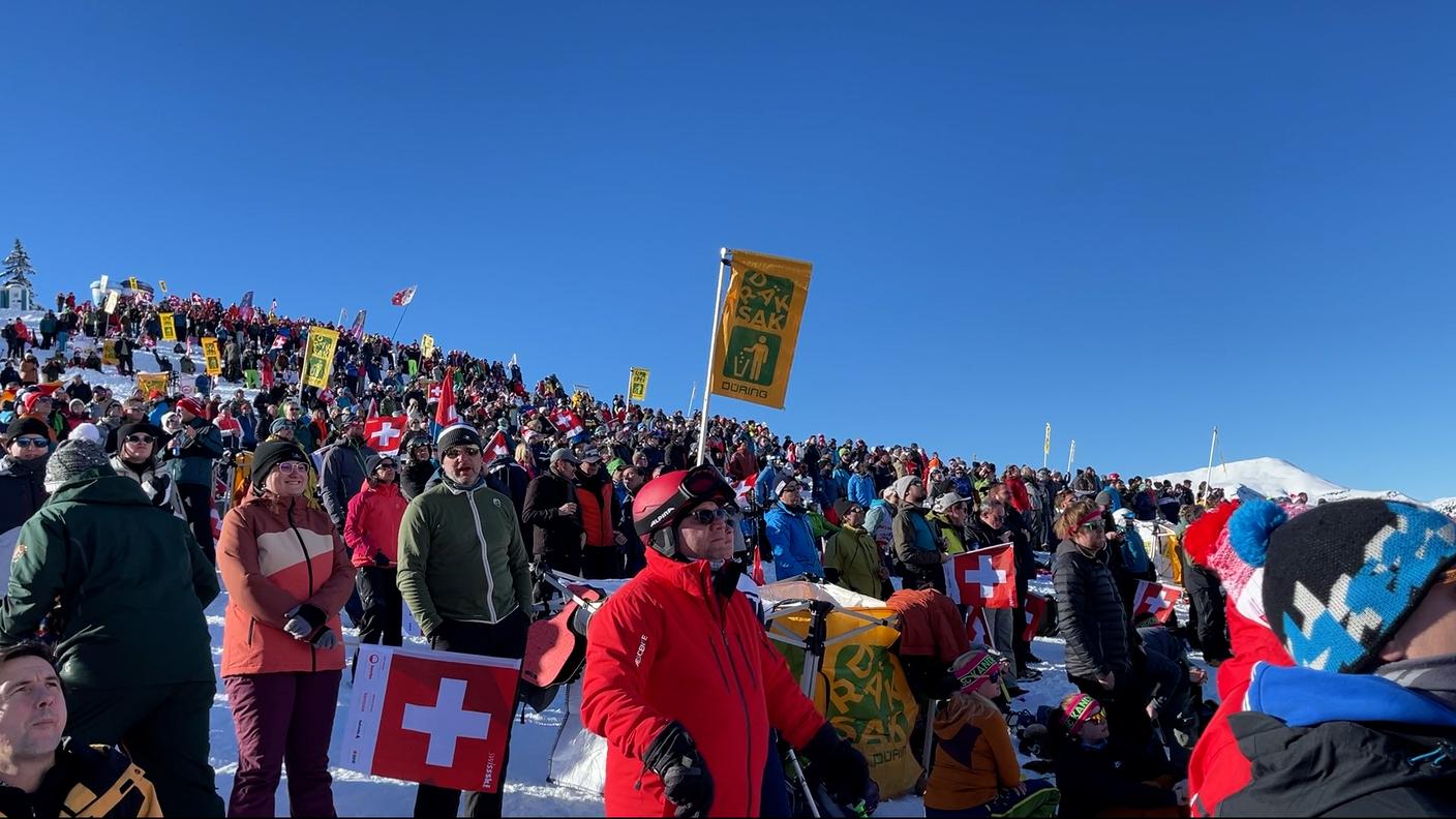 I tifosi sulla Girmschbiel