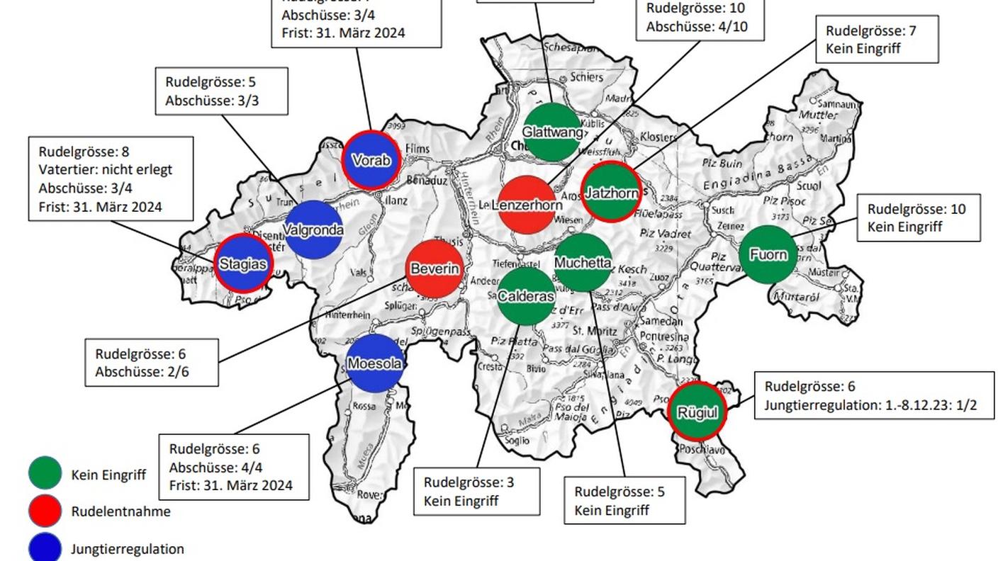 La mappa degli abbattimenti autorizzati ed effettuati