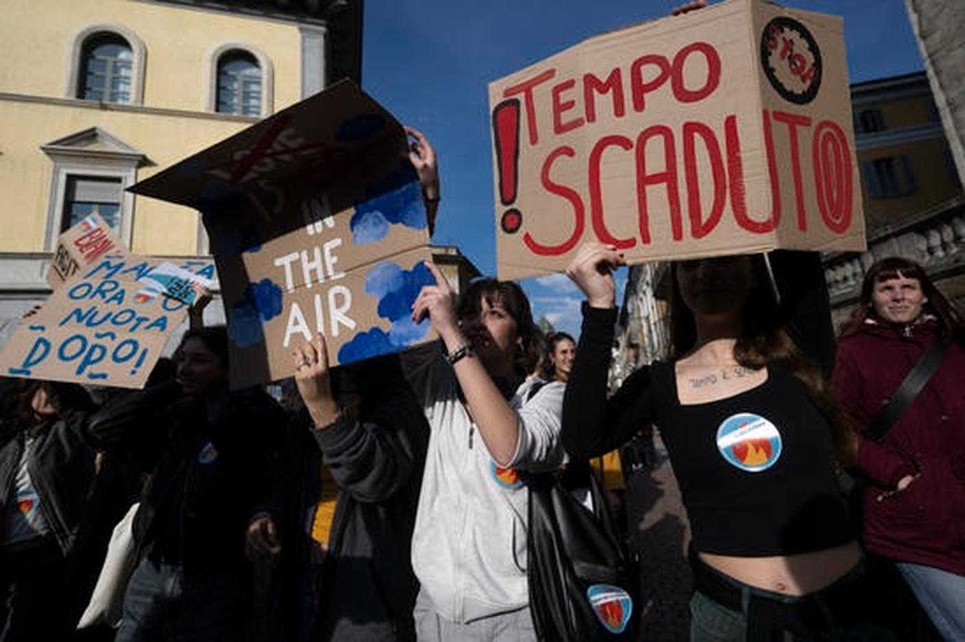 "Tempo scaduto" per il clima...