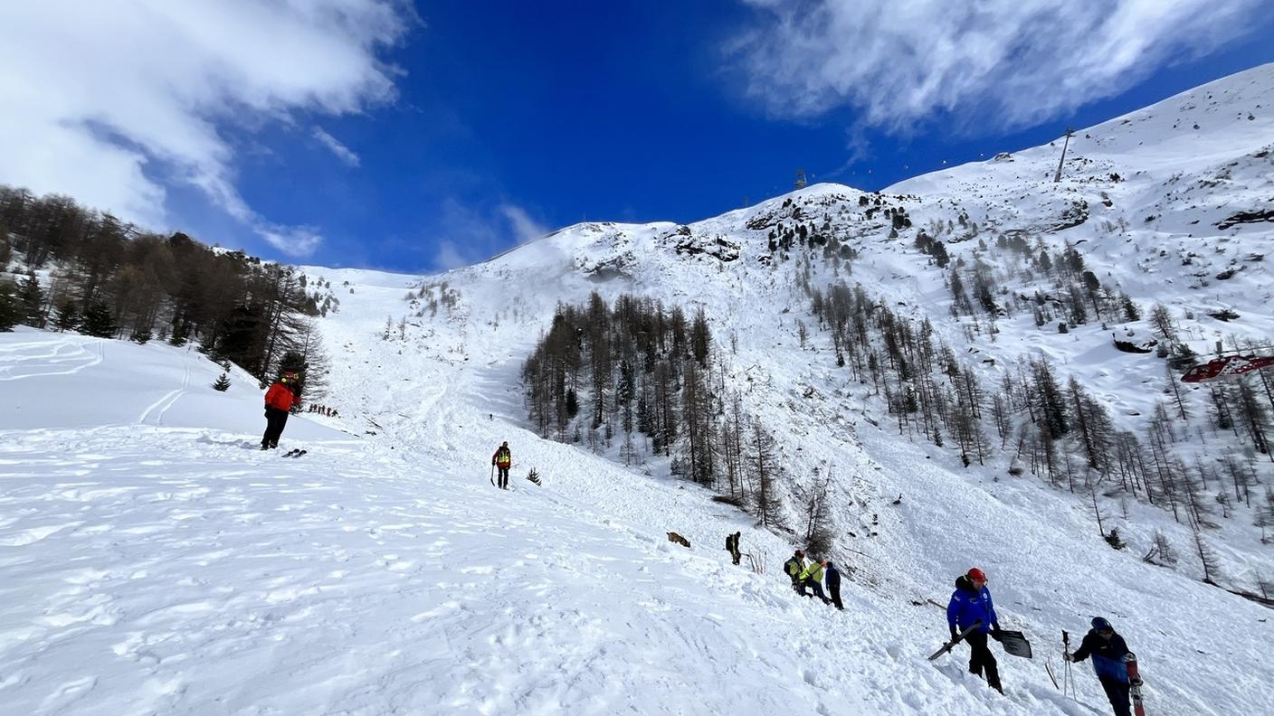 Le ricerche lunedì a Riffelberg