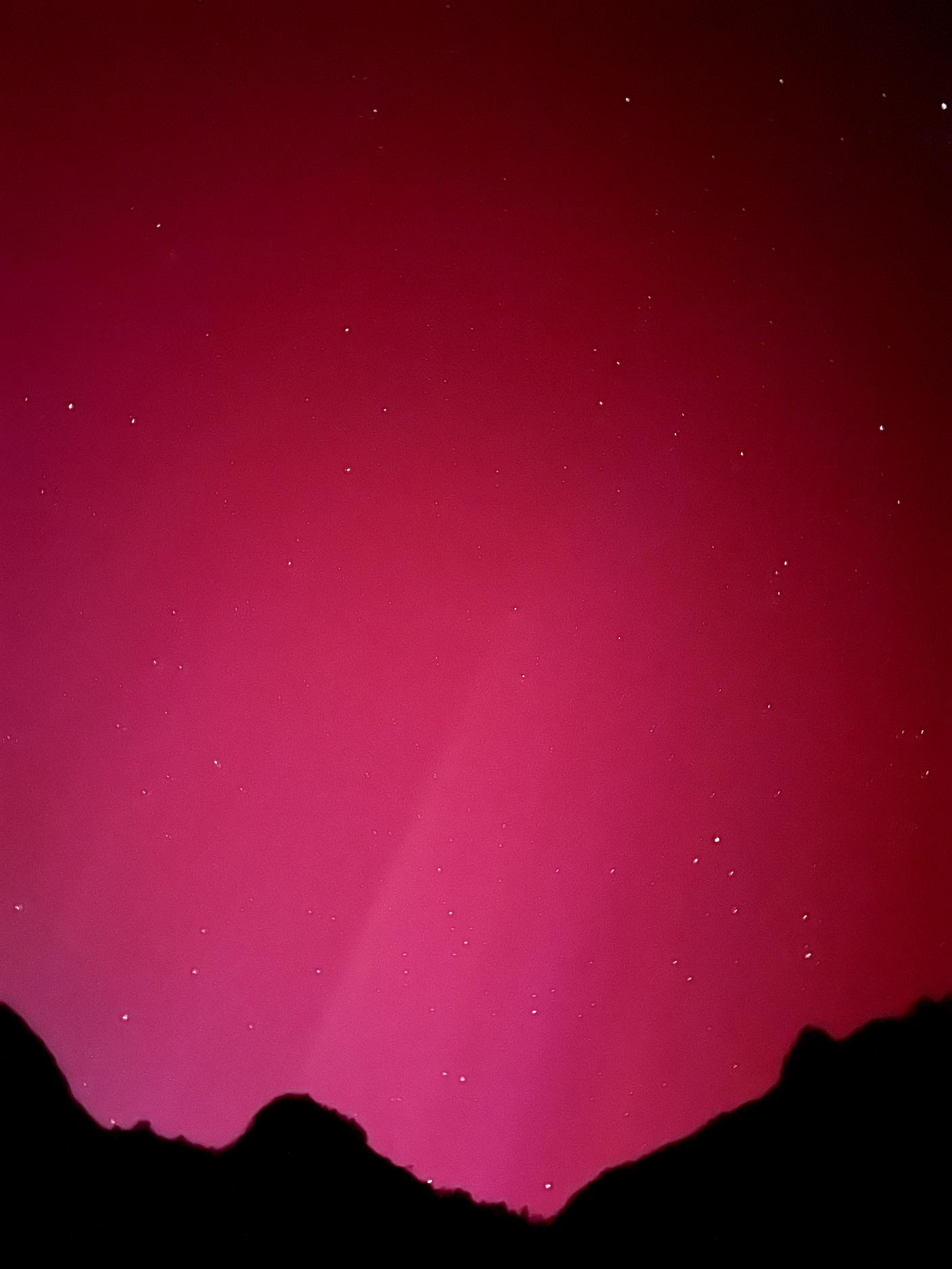 Visibile dopo la mezzanotte