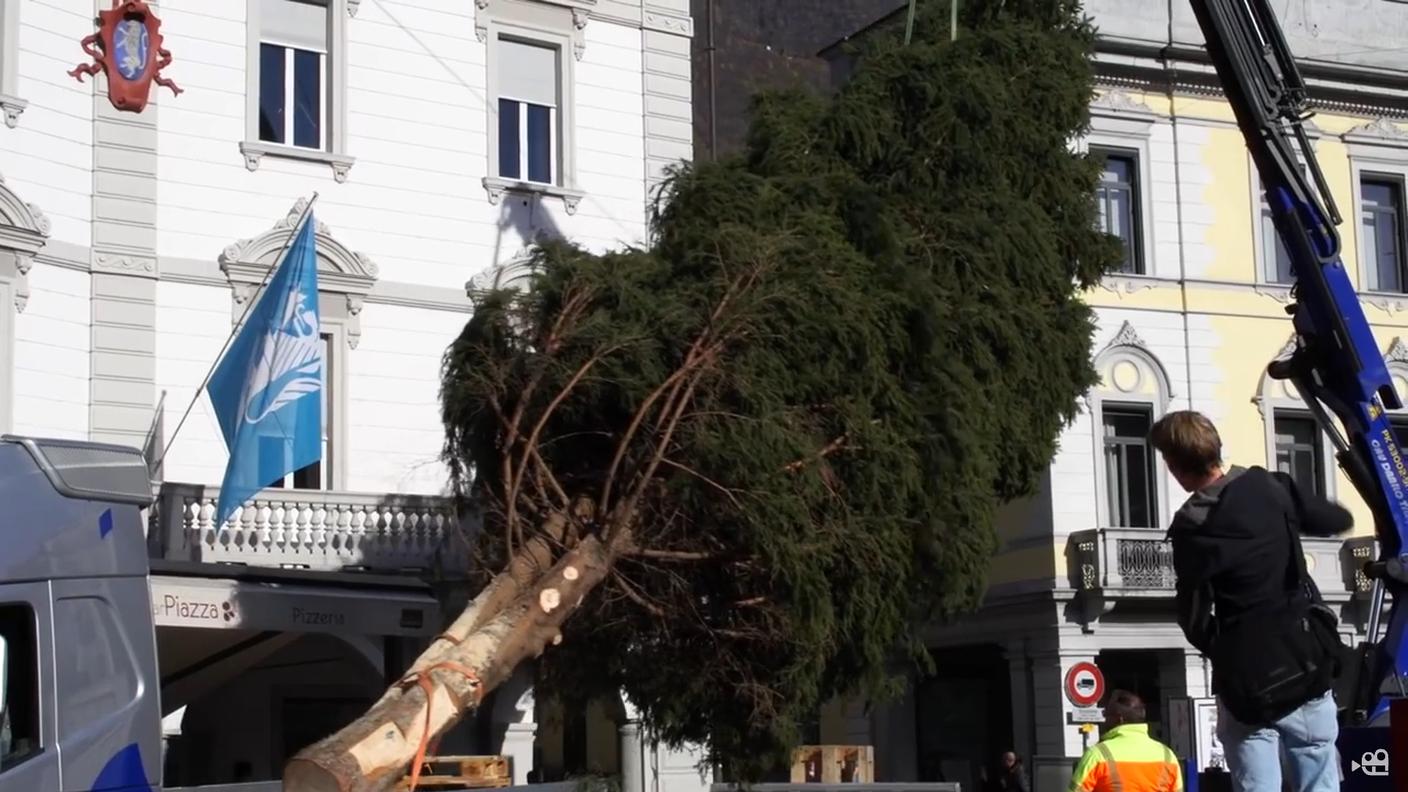 L'albero di Natale di Locarno
