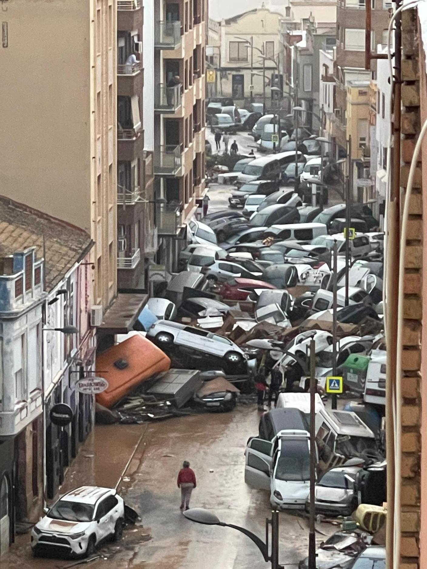 Una fotografia scattata a Valencia