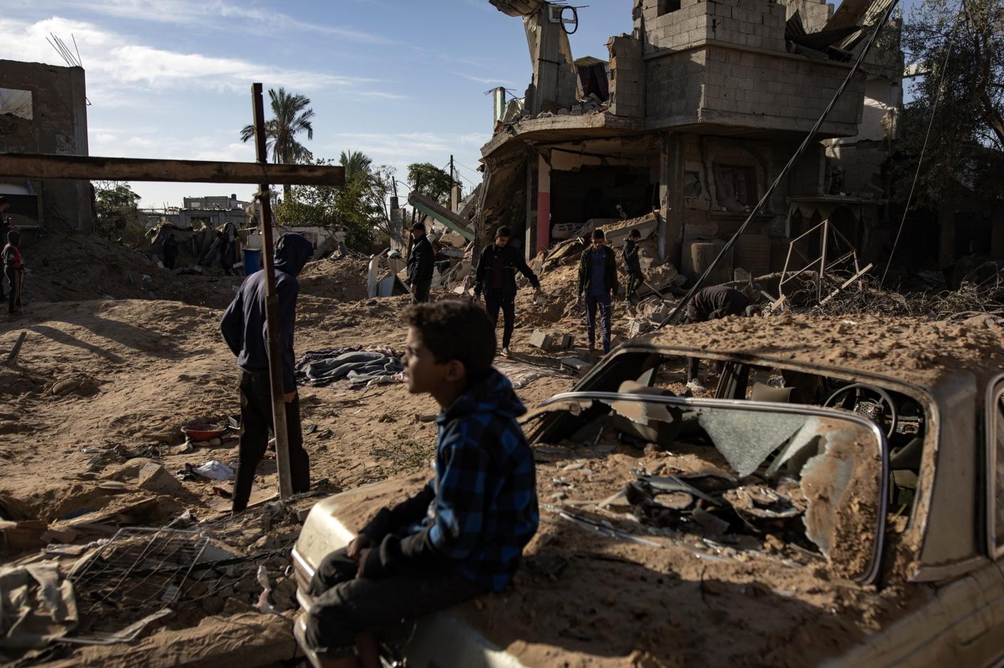 Nella Striscia di Gaza
