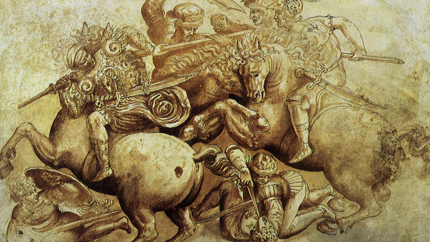 Leonardo, La battaglia di Anghiari (1504-1505)