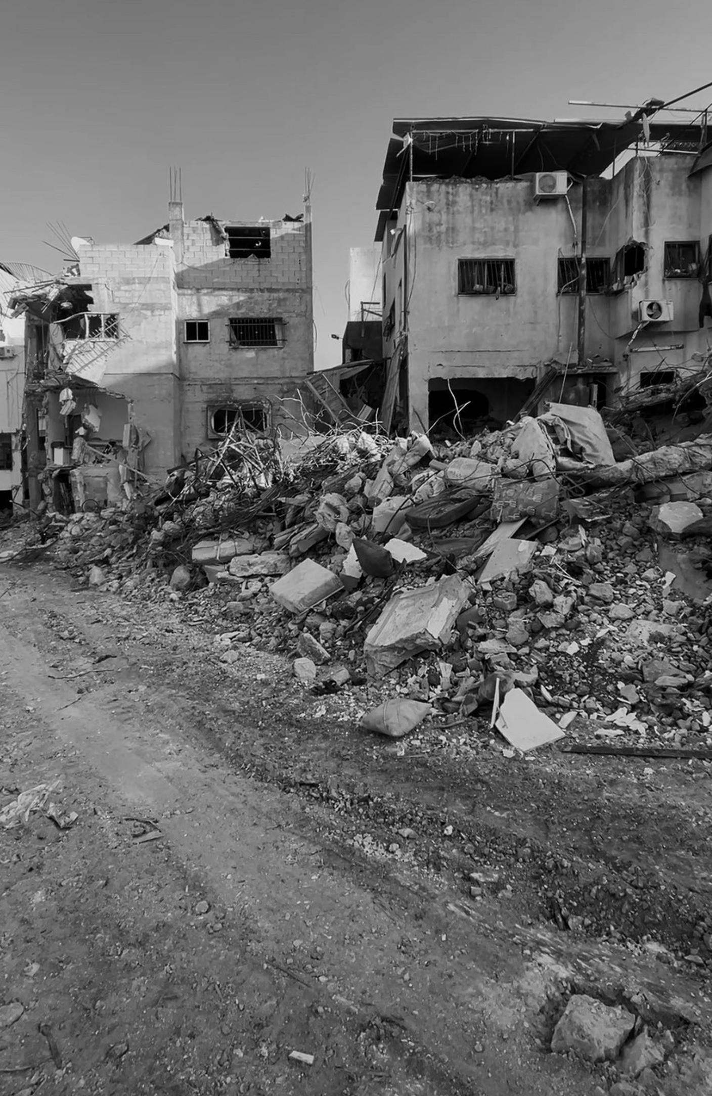 L’interno del campo profughi di Jenin in cui i bulldozer israeliani hanno demolito molte abitazioni (Emiliano Bos - RSI)
