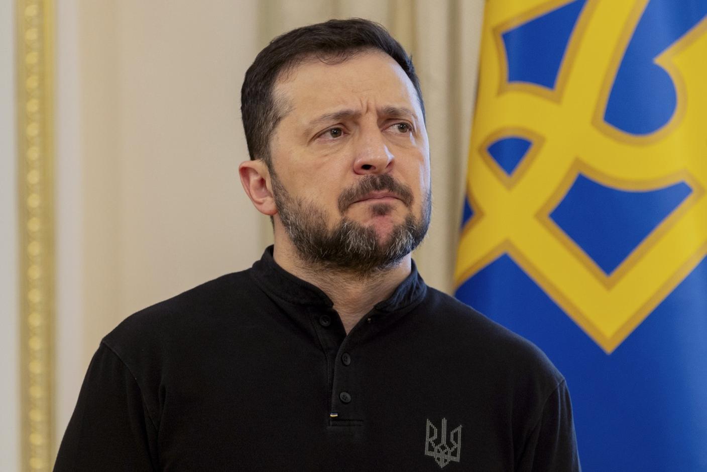Il presidente ucraino Volodymyr Zelensky