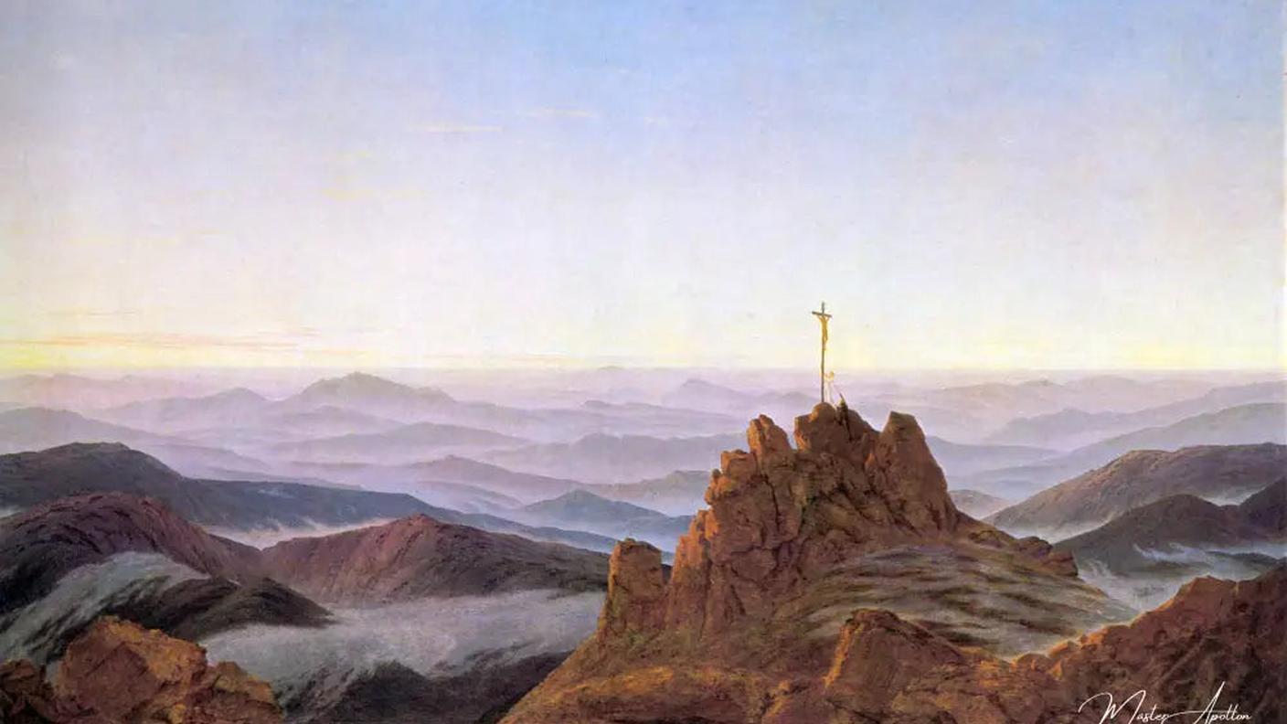 Caspar David Friedrich, Mattino sui Monti dei Giganti (1811)