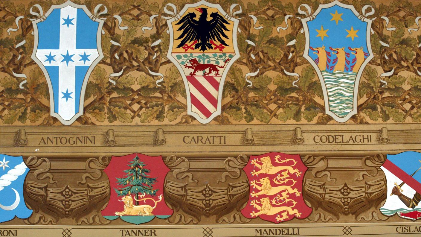Alcuni stemmi dei patrizi  