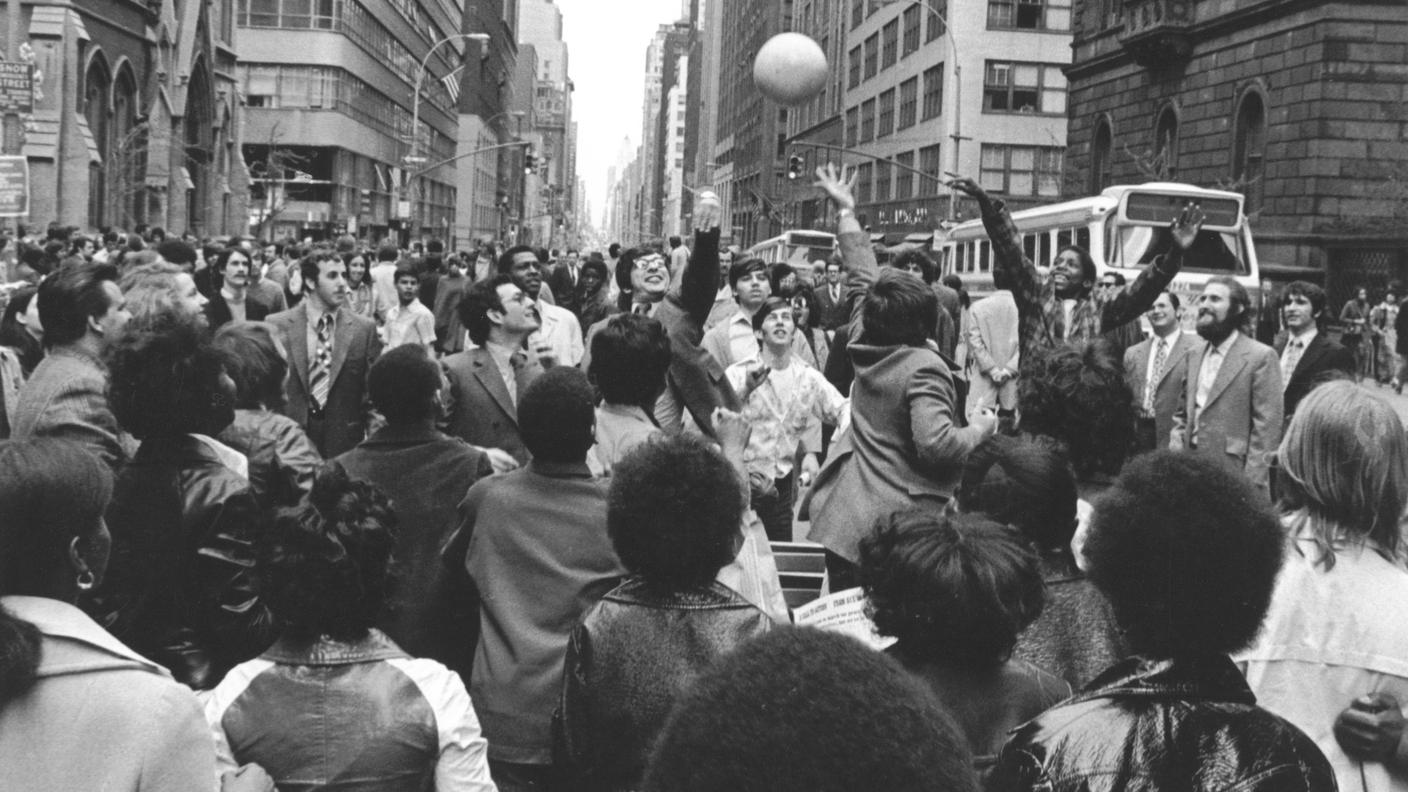 Madison Avenue, New York, 22 aprile 1970