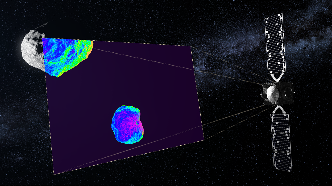 Rendering della missione Hera