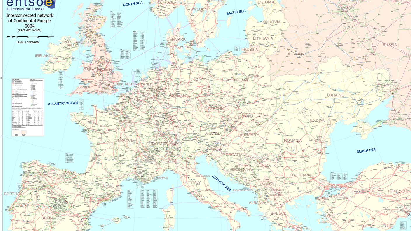 La rete in Europa