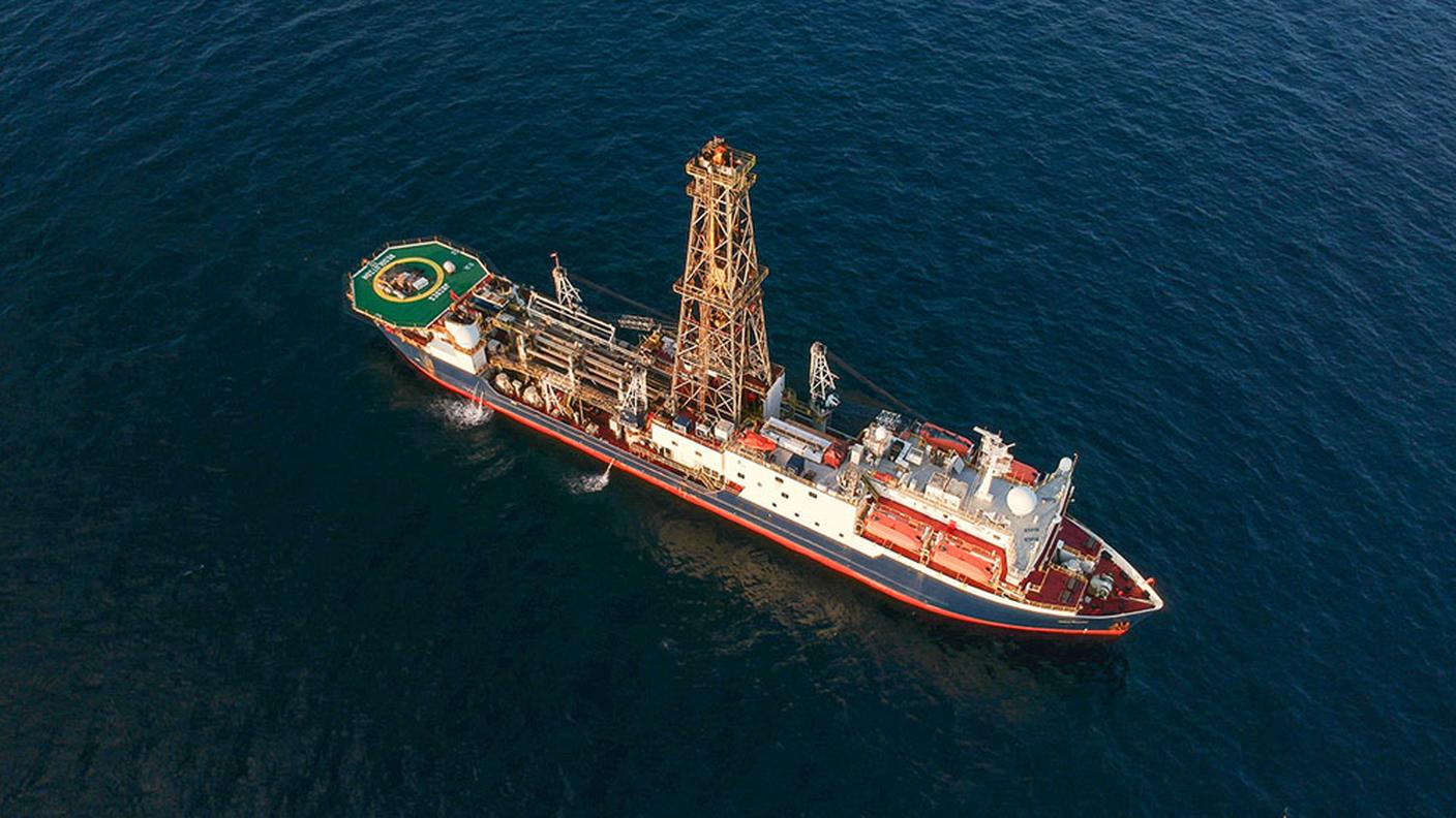 La nave-laboratorio della Spedizione IODP 398