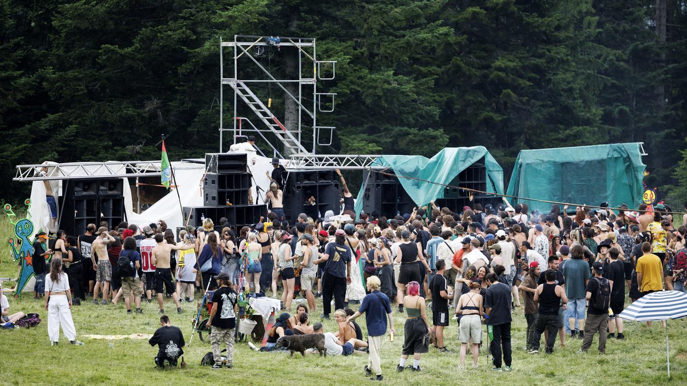 I ravers sono arrivati da tutta la Svizzera e anche da alcuni Paesi europei
