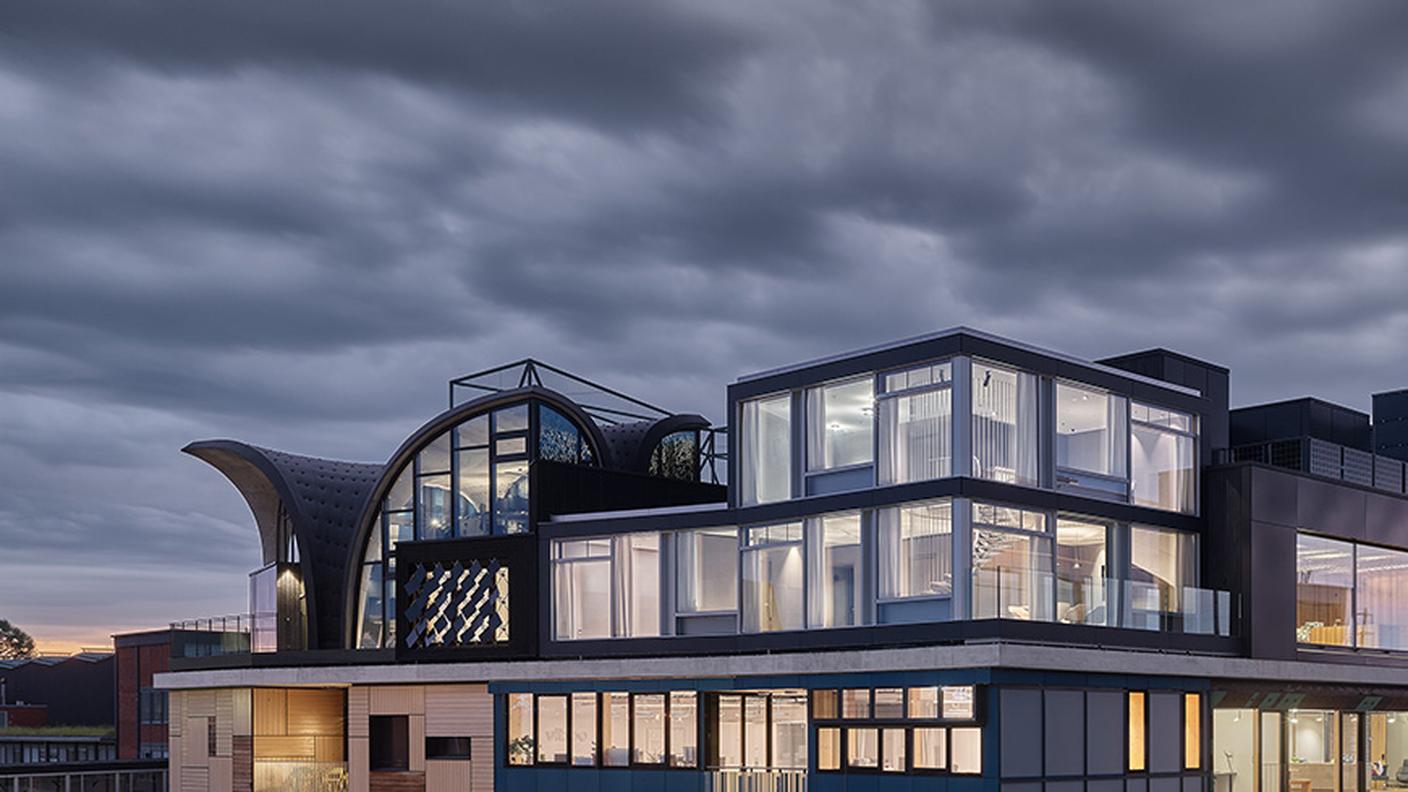 L'edificio NEST presso l'EMPA a Dübendorf