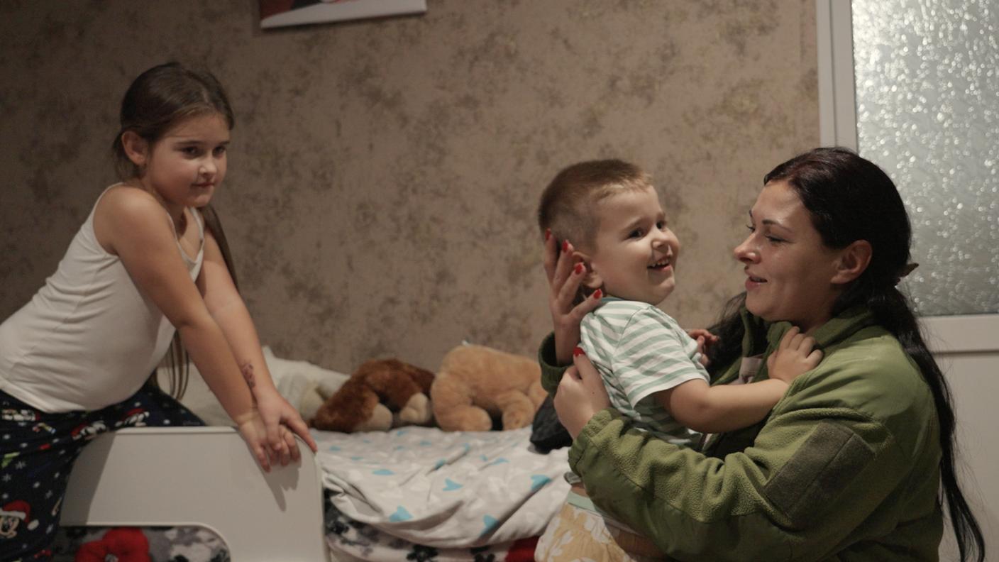Inna coi suoi figli