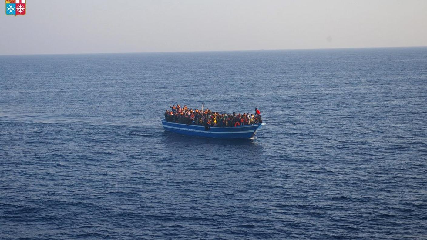 I 206 superstiti sono a bordo della fregata Grecale