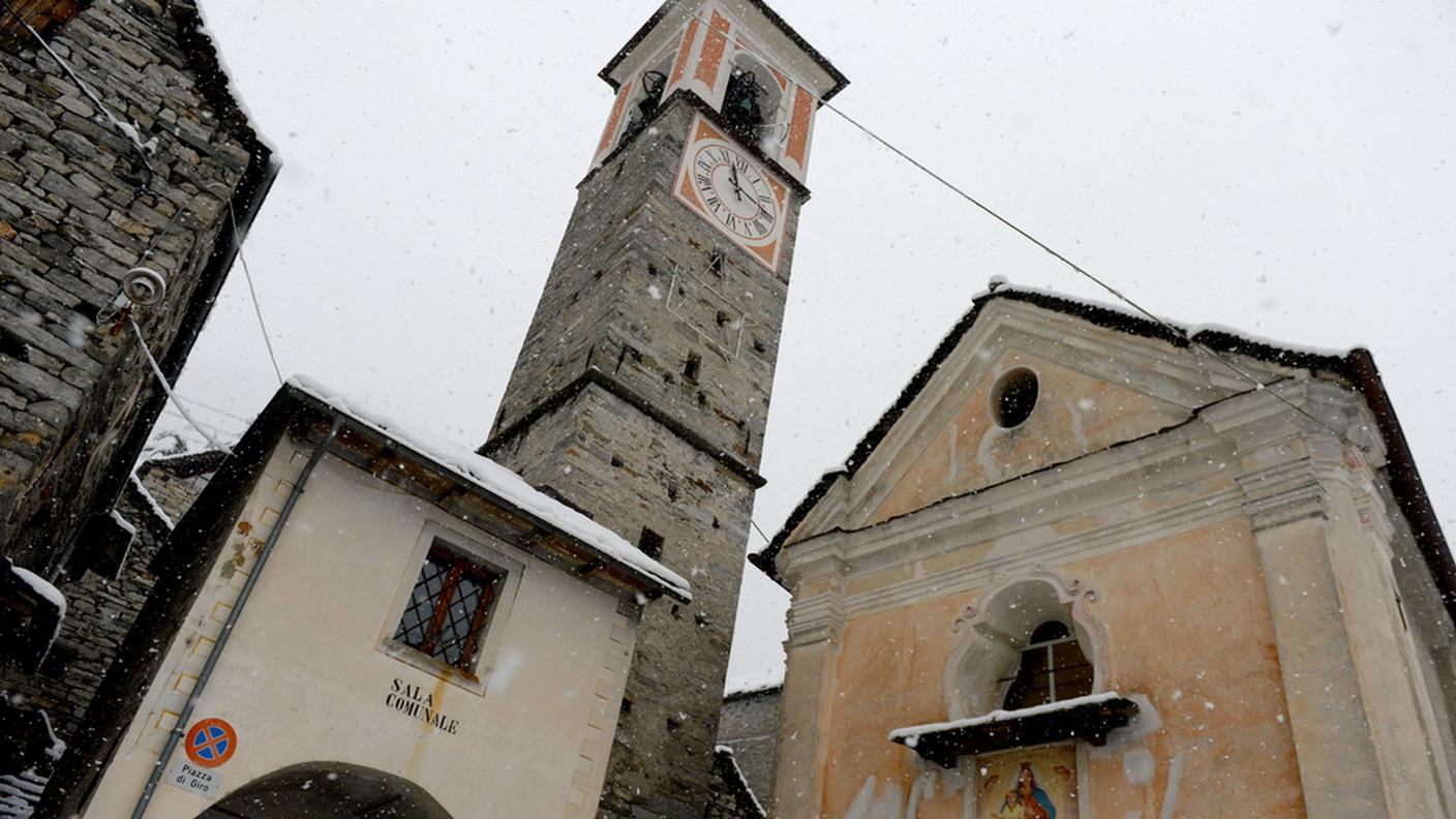 La chiesa di Corippo