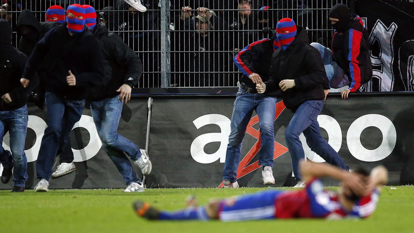 Invasione di campo al Brügglifeld