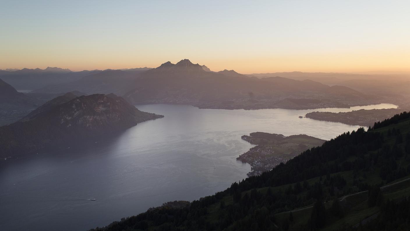 Il Lago dei Quattro cantoni dal Bürgenstock