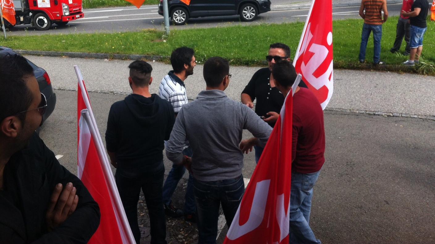 I partecipanti all'agitazione