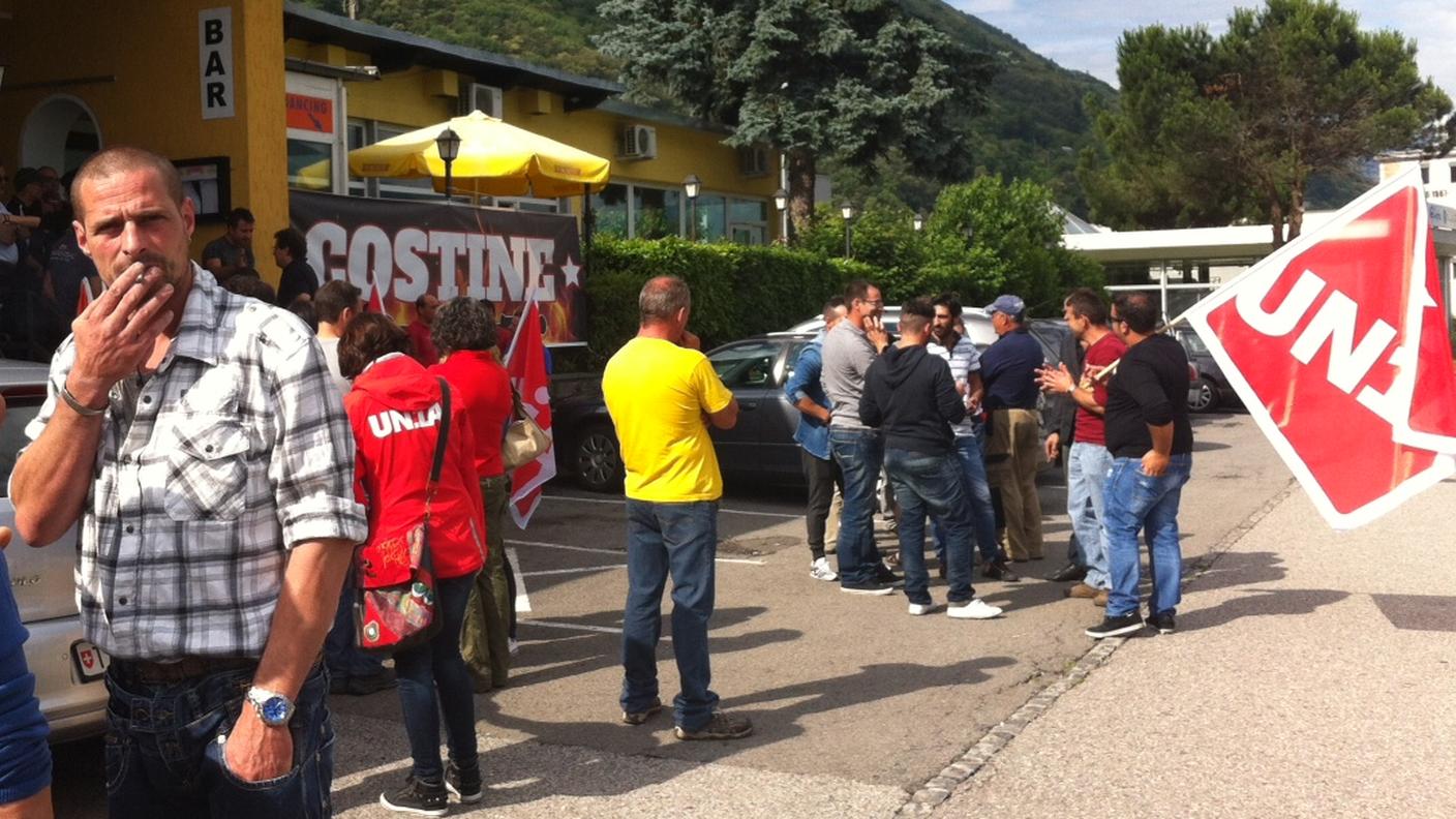 I partecipanti all'agitazione
