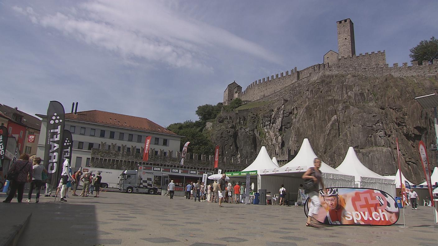 Il Tour de Suisse a Bellinzona