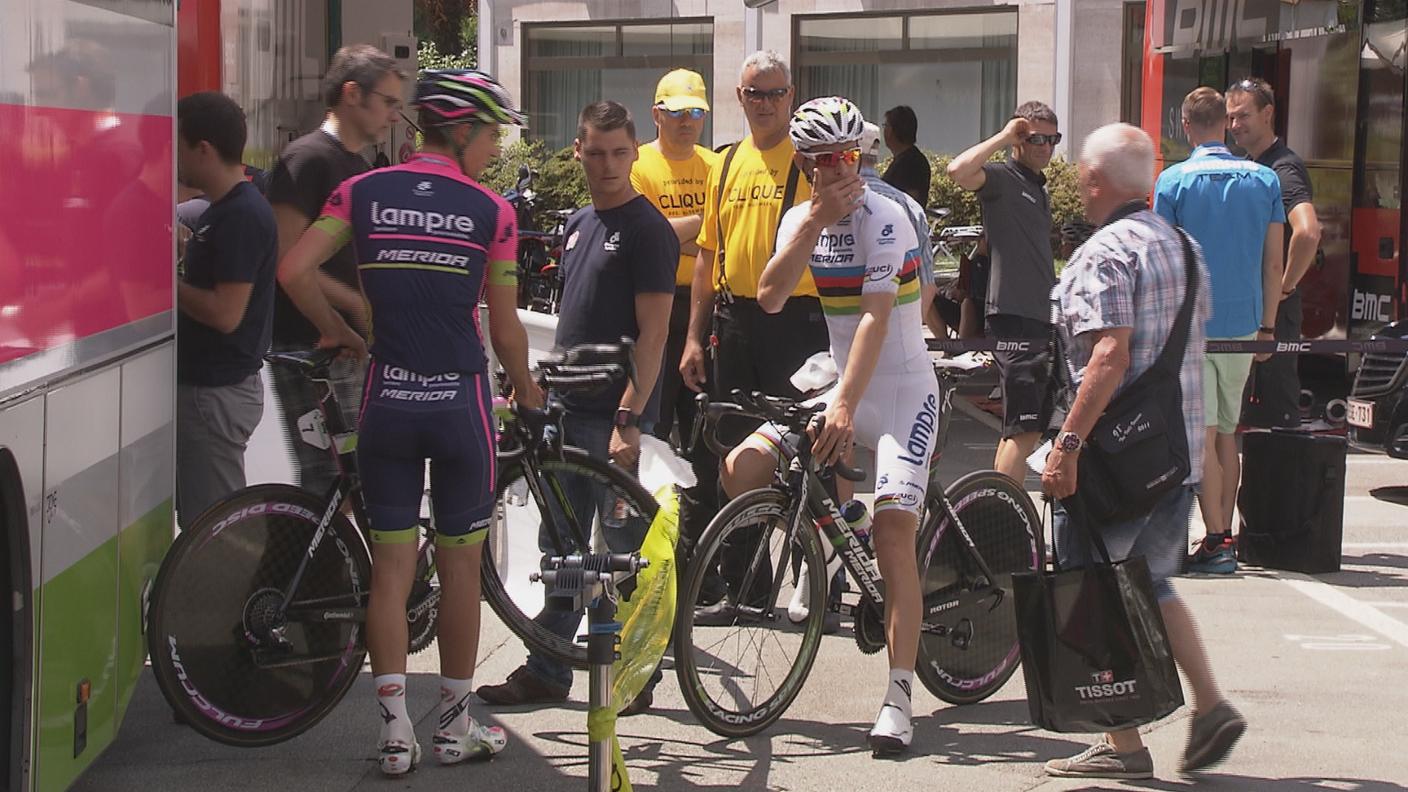 Il Tour de Suisse a Bellinzona