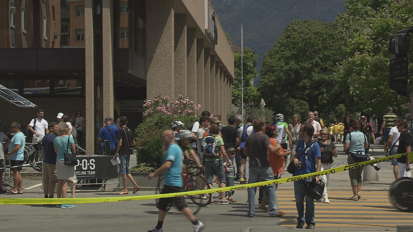 Il Tour de Suisse a Bellinzona