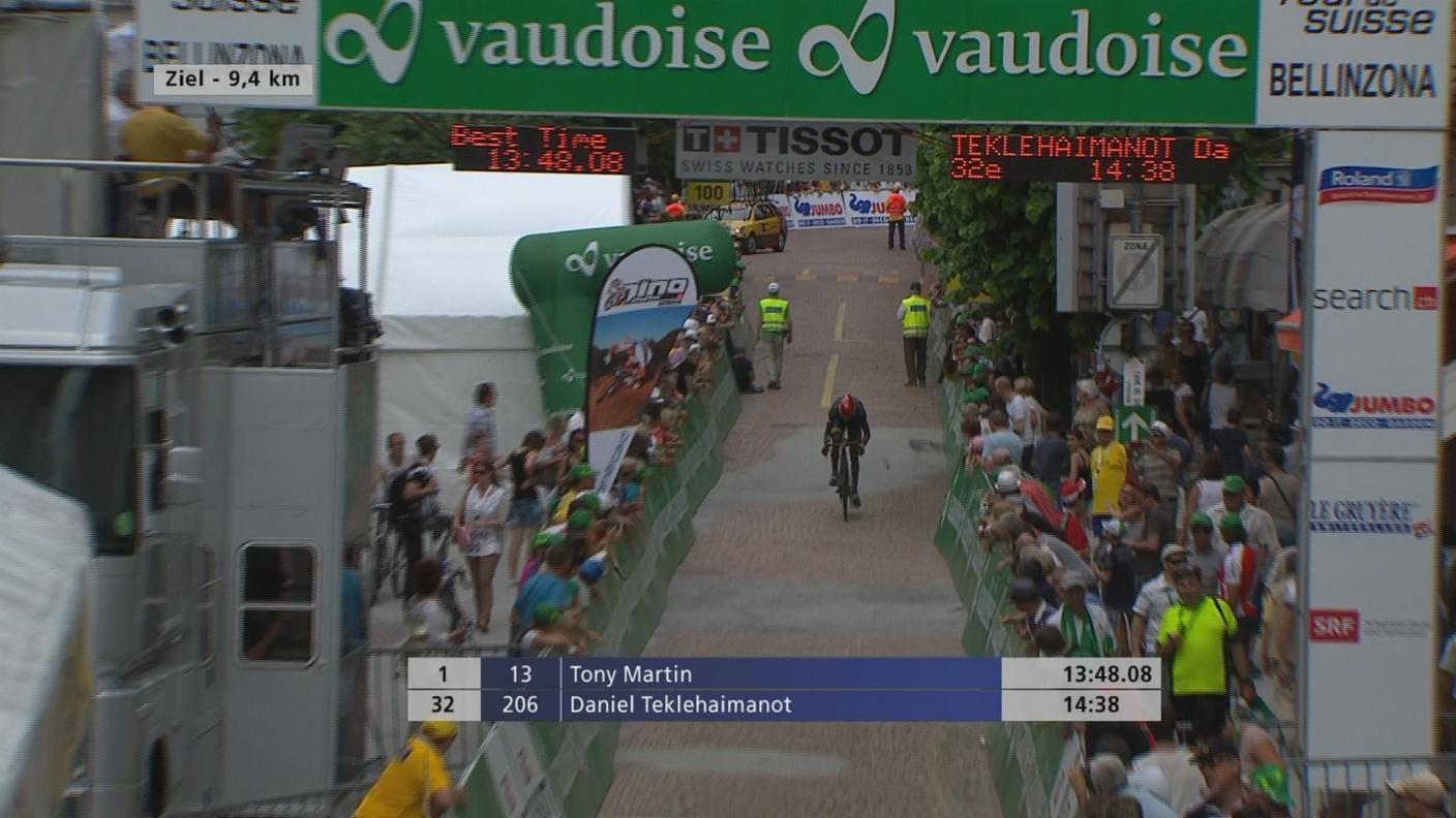 Il Tour de Suisse a Bellinzona