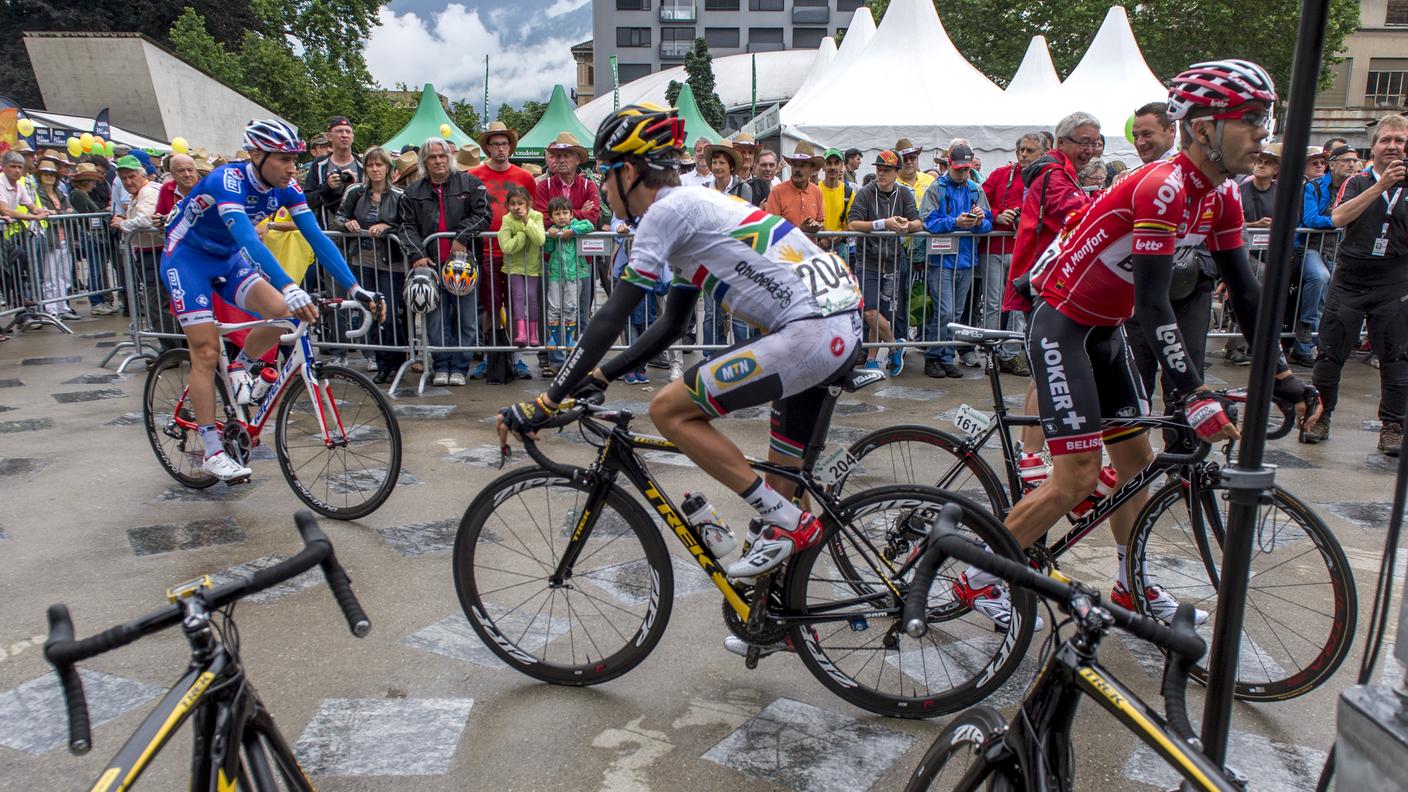 Il Giro lascia Bellinzona