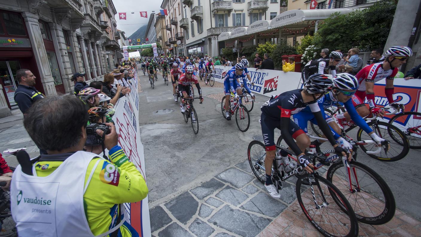 Il Giro lascia Bellinzona