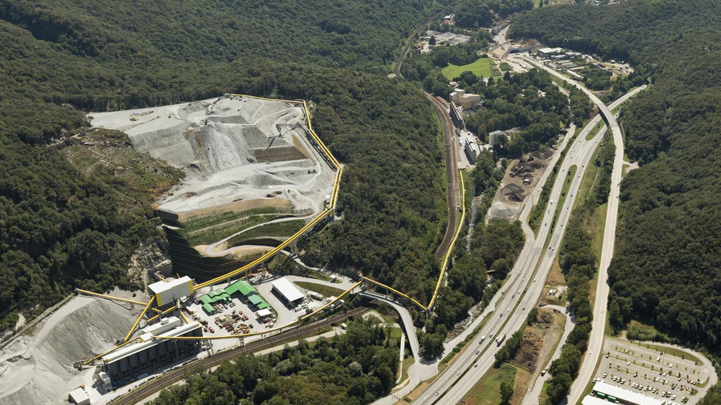 Nel 2019 l'apertura della galleria di base del Ceneri?