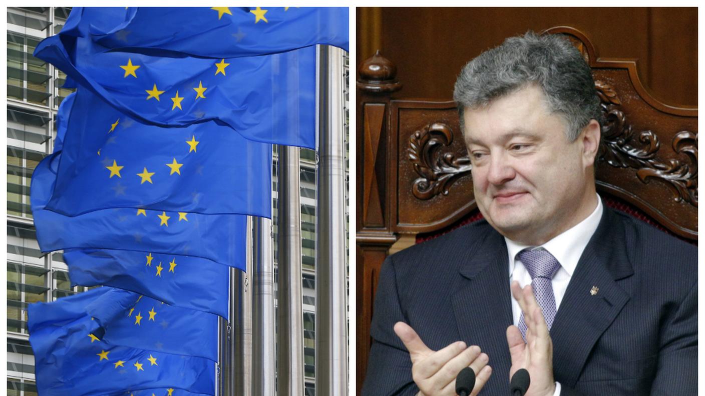 Poroshenko si avvicina all'UE