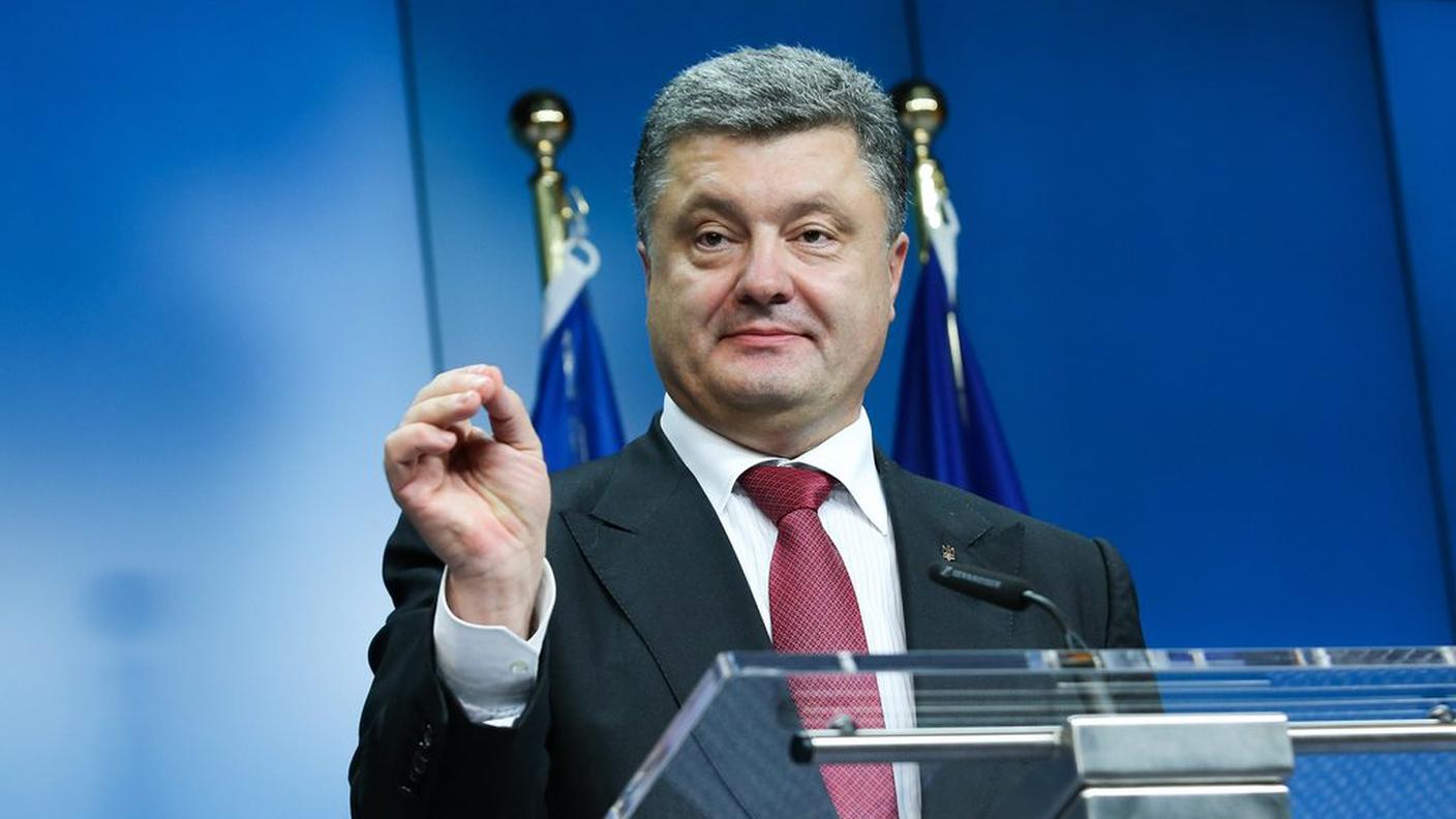 Poroshenko annuncia la tregua dopo l'incontro a Bruxelles