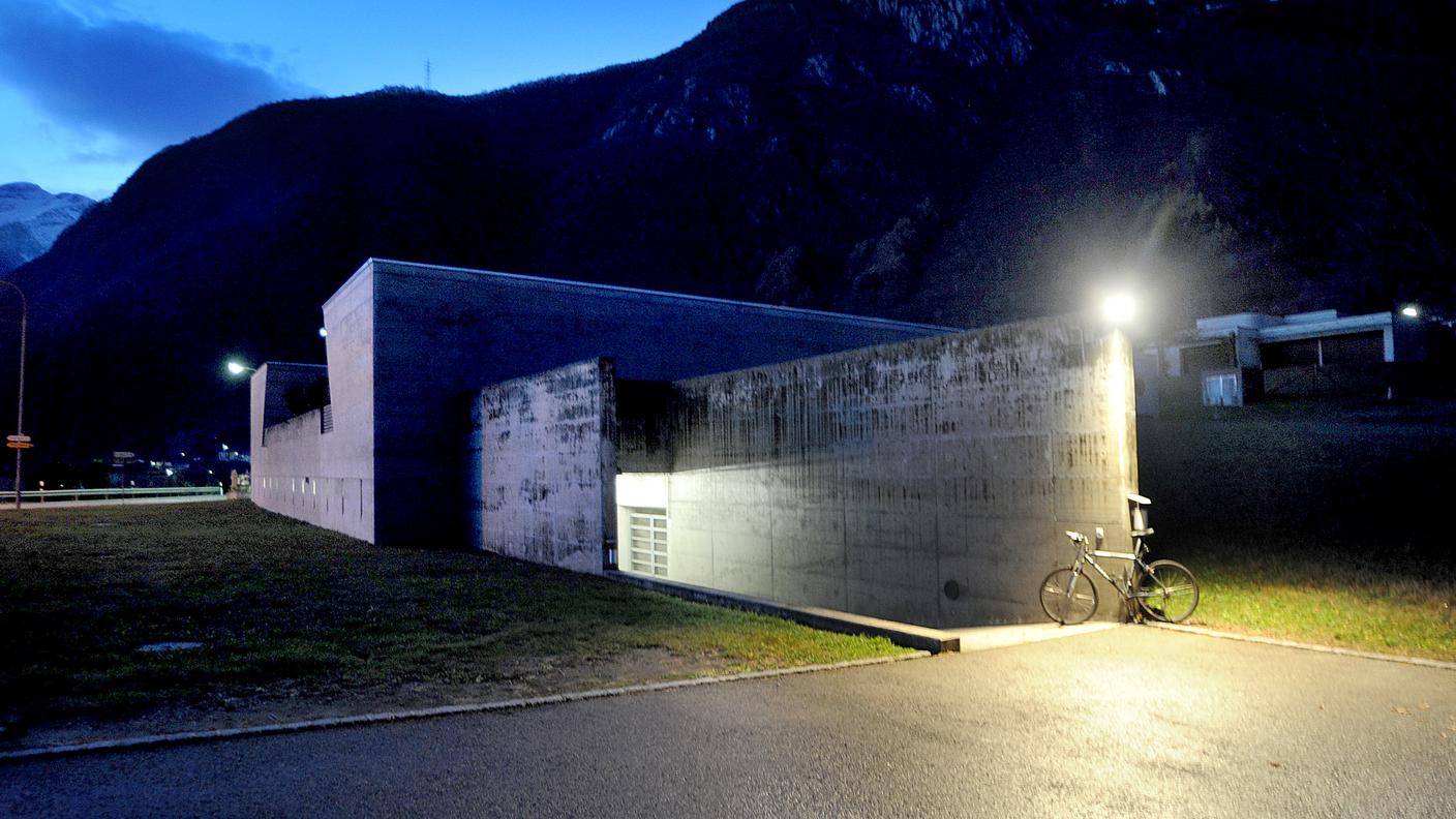 La struttura della Protezione civile di Lumino