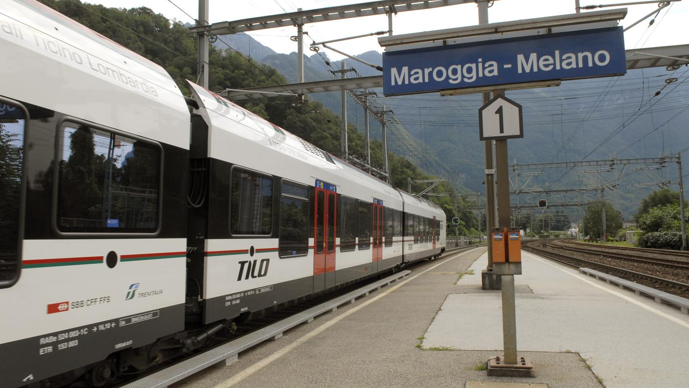 I due erano su un treno direttto a nord